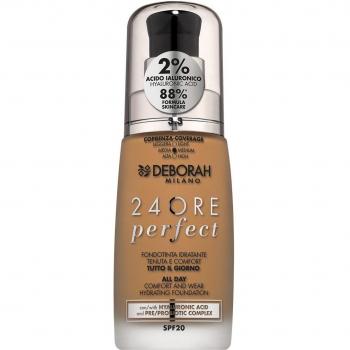 Deborah 24Ore Perfect Foundation – Gold‑Edition 3,3 % Hyaluron