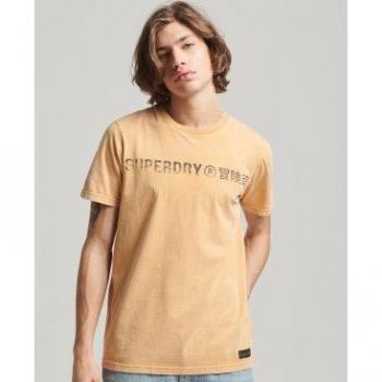 Superdry Vintage Corporate Logo Tee Dried Clay Brown Male XL
