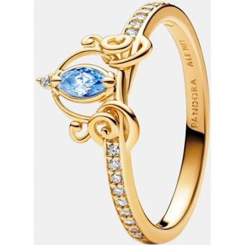 Pandora 163059C01 Disney Cinderellas Kutschenring für Damen