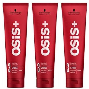 Gel de Style Schwarzkopf OsiS G Force 150 ml – Lot de 3