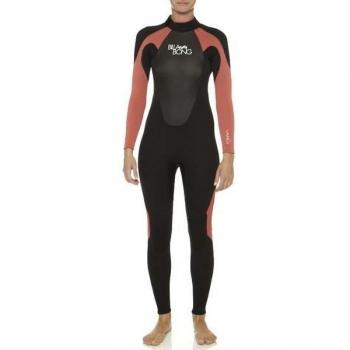 Ropa de Surf Billabong Femenina 3/2 mm GBS Black/Cherry (Tamaño 4)