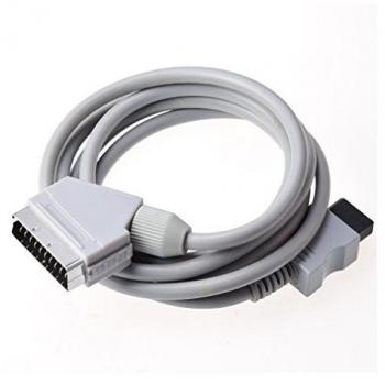 Câble de connexion vidéo AV + RGB + Scart 1,80 m (Nintendo Wii U compatible)