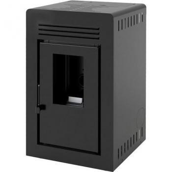Estufa de Pellets Frontal FM Modelo BP-CH 1 Negra