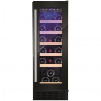 Amica AWC300BL 19 Bottle Black Wine Cooler