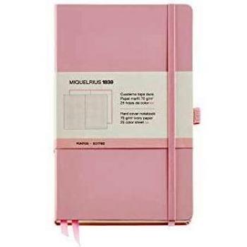Cuaderno Rosa Liso Miquelrius A5