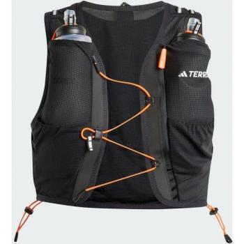 Gilet Trail adidas Terrex 5L noir et orange