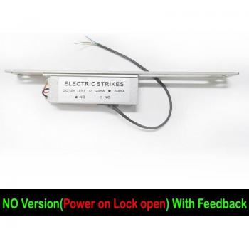 Cerradura eléctrica de seguridad DC 12V para panel largo