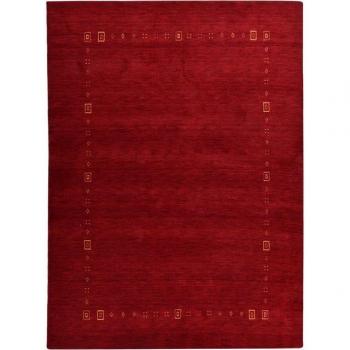 THEKO Teppich Lori Dream 2, rot, 12 mm Höhe, aus 100% Schurwolle