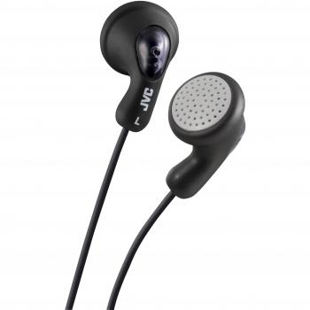 Boutons Gumy Écouteurs JVC HA‑F14 Noir