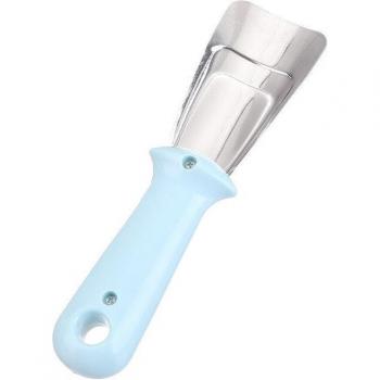 Réfrigérateur inox haute performance équipé d'outils de nettoyage
