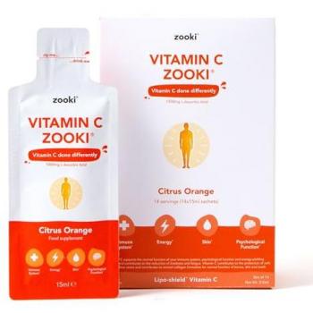 Liposomal Vitamin C Citrus Orange 1000mg Liquid Sachets