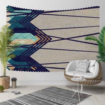 Tapiz Verde Bohemio Hippi Decorativo