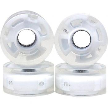 4 pièces de roues en polyuréthane clignotantes pour patins à roulettes 58X32MM