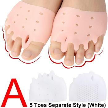 Vorfuß Gel Pads mit Zehenseparator, 2er Pack