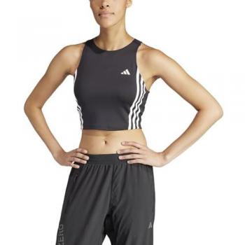 Camiseta Sem Mangas adidas Own the Run 3 Stripes Feminina
