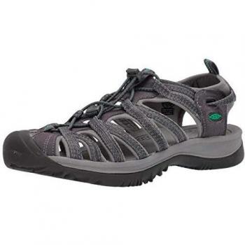 Keen Whisper Trekking in Coloro Scuro con Accenti Verdi