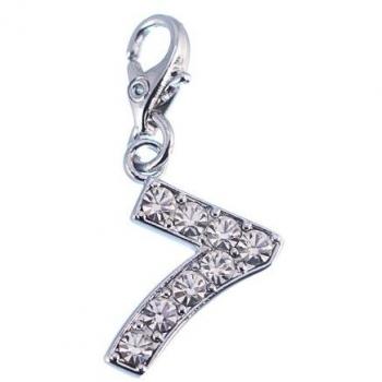 Charm Numéro 7 avec Strass de la marque So Charm