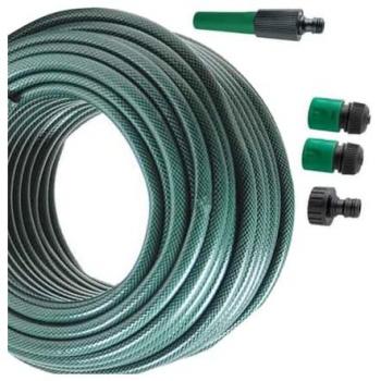 Tubo Irrigación 15 m con 4 Accesorios 1/2 Verde – Trade Shop