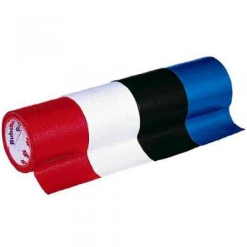 Ruban toilé 1000 plastifié 19mm x 3 m rouge rubafix
