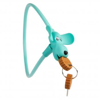 Kabelslot De Waakhond Flappie 58 cm – Cyaan