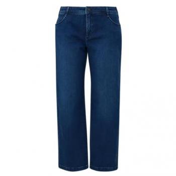 Five-Pocket-Jeans in Used-Optik, blue Denim, Gr. 44