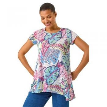 Summer Leaf Burst T-Shirt