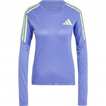Maglia da allenamento a maniche lunghe donna adidas Adizero Promo Viola