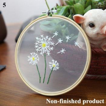 Floral Cross Stitch DIY Kit
