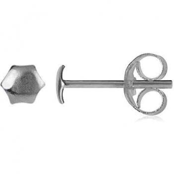 Pendientes de plata 925 diseño Hexágono