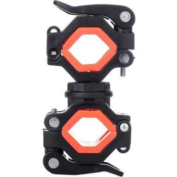 Support de lumière vélo à rotation libre