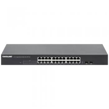 Switch di rete 24 porte Gigabit con 2 porte SFP