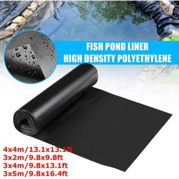 Tissu renforcé pour étang de poissons noir