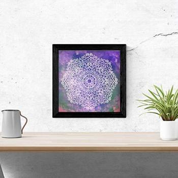 Póster Cuadrado Mandalas Complejos 20x20