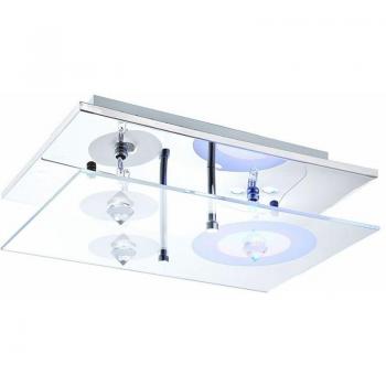Globo Lighting Plafonnier Télécommande – Éclairage 3×20 W, 3×260 lm, LxLxH