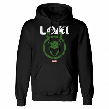 Sudadera Unisex Marvel con Logo Desgastado de Loki M