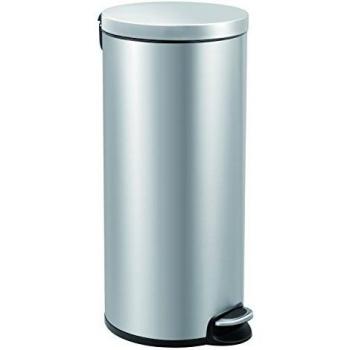 EKO Serene Pattumiera a Pedale 30 L Argento Opaco