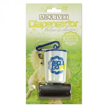 Dispensador de Bolsas para Excrementos con 2 Rollos Incluidos