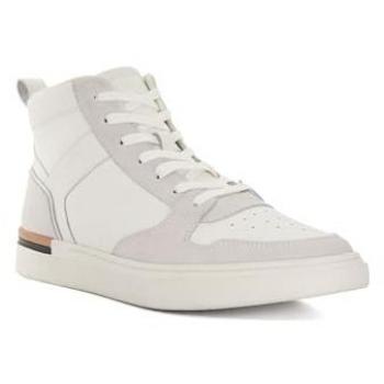 Dune London Men's Strictly White High Top Sneakers