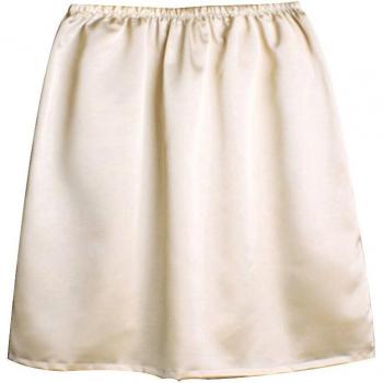 Nouvelle jupon satin femme sans exposition