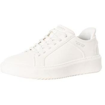 Skechers Court Break Slip‑In 42.5 – Sneaker da completo bianco
