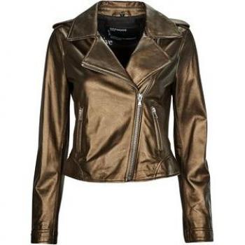 Oakwood Kitty Metal Cazadora en Cuero para Mujer