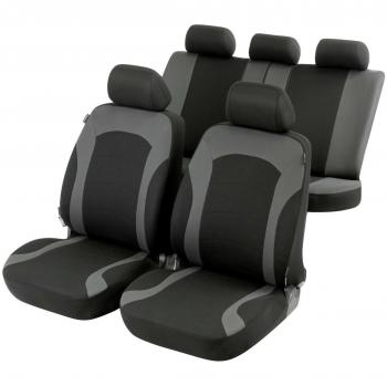 Coprisedile auto WALSER Inde ZIPP IT nero