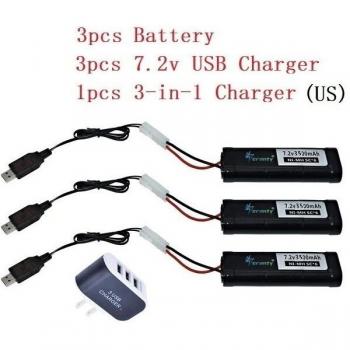 Pack de Batería Tamiya 7,2 V 3500 mAh para Coches RC