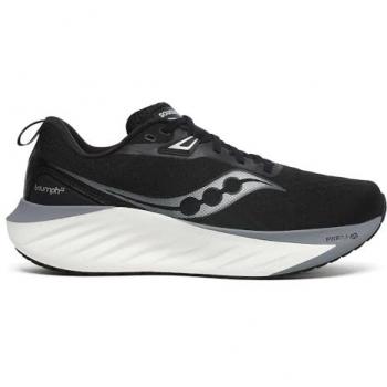 Triumph 22 – Chaussures Saucony Noir-Blanc, Taille 46, Course Homme