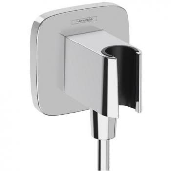 Soporte Hansgrohe para cabezal de ducha, cromado, FixFit Q