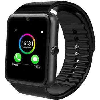 Jourist Smartwatch Sportuhr mit Bluetooth, Kamera, Fitness Tracker mit Schrittzähler, Touchscreen, SIM-Slot und Steckplatz für microSD-Karte