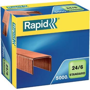 Rapid Nieten 24/6 verkoperd 5000 stuks