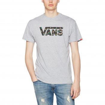 Camiseta Vans Classic Logo Fill, Athletic Heather para Hombre