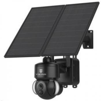 Viking solární bezpečnostní kamera HDs03 4G, černá