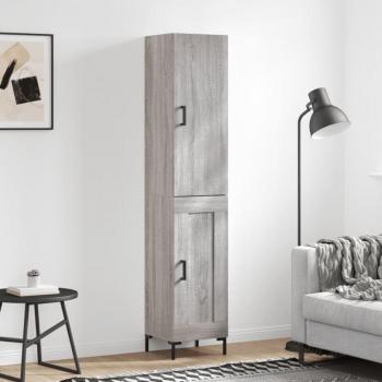 Buffet Chic Sonoma Gris 34,5x34x180 cm